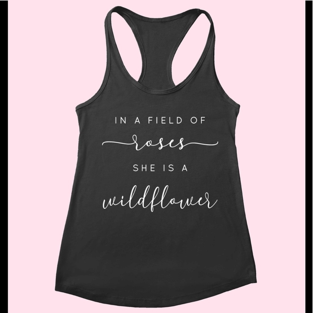 Wildflower Racerback Tank - Picture 2 of 2